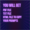 100+ AI Prompts for Blogging – Digital Download (PDF + HTML)