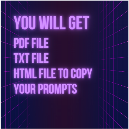 100+ AI Prompts for Blogging – Digital Download (PDF + HTML)